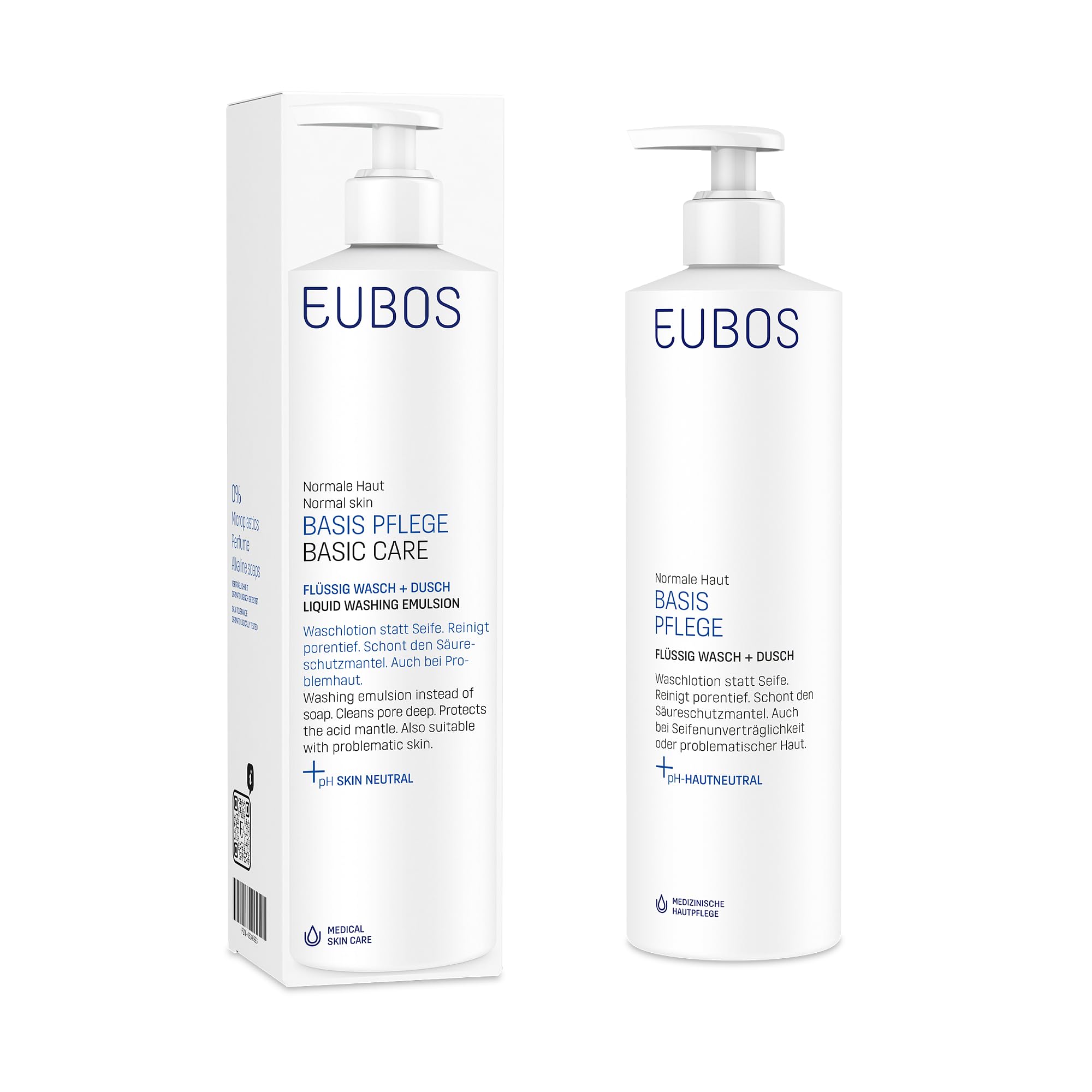 Eubos Flüssig blau mit Dosiersp.unparfüm. 400 ml