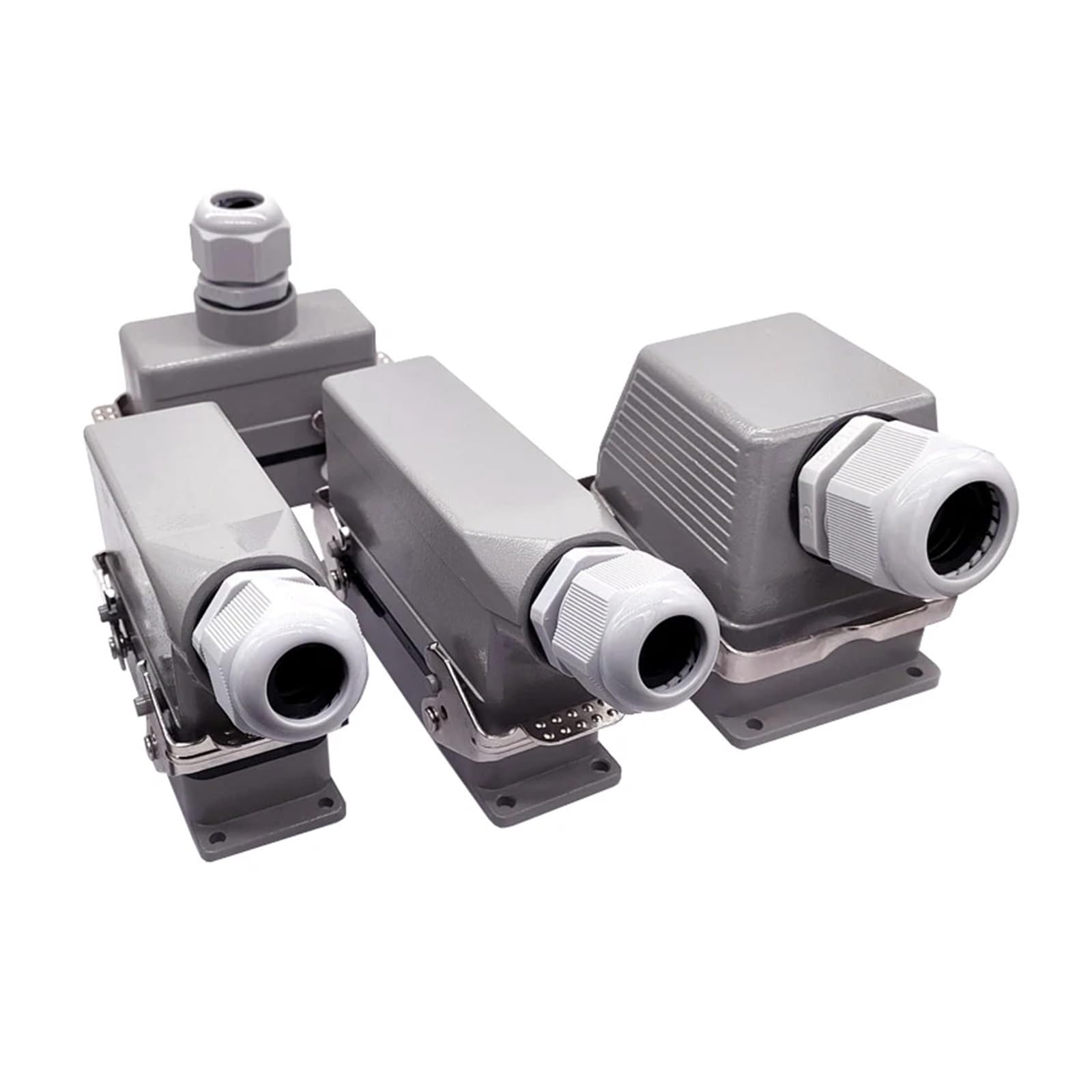 Złącze przemysłowe HDC Heavy Duty 16A 500V Wodoodporna wtyczka prostokątna - 1szt(Hdc-he-010-2)