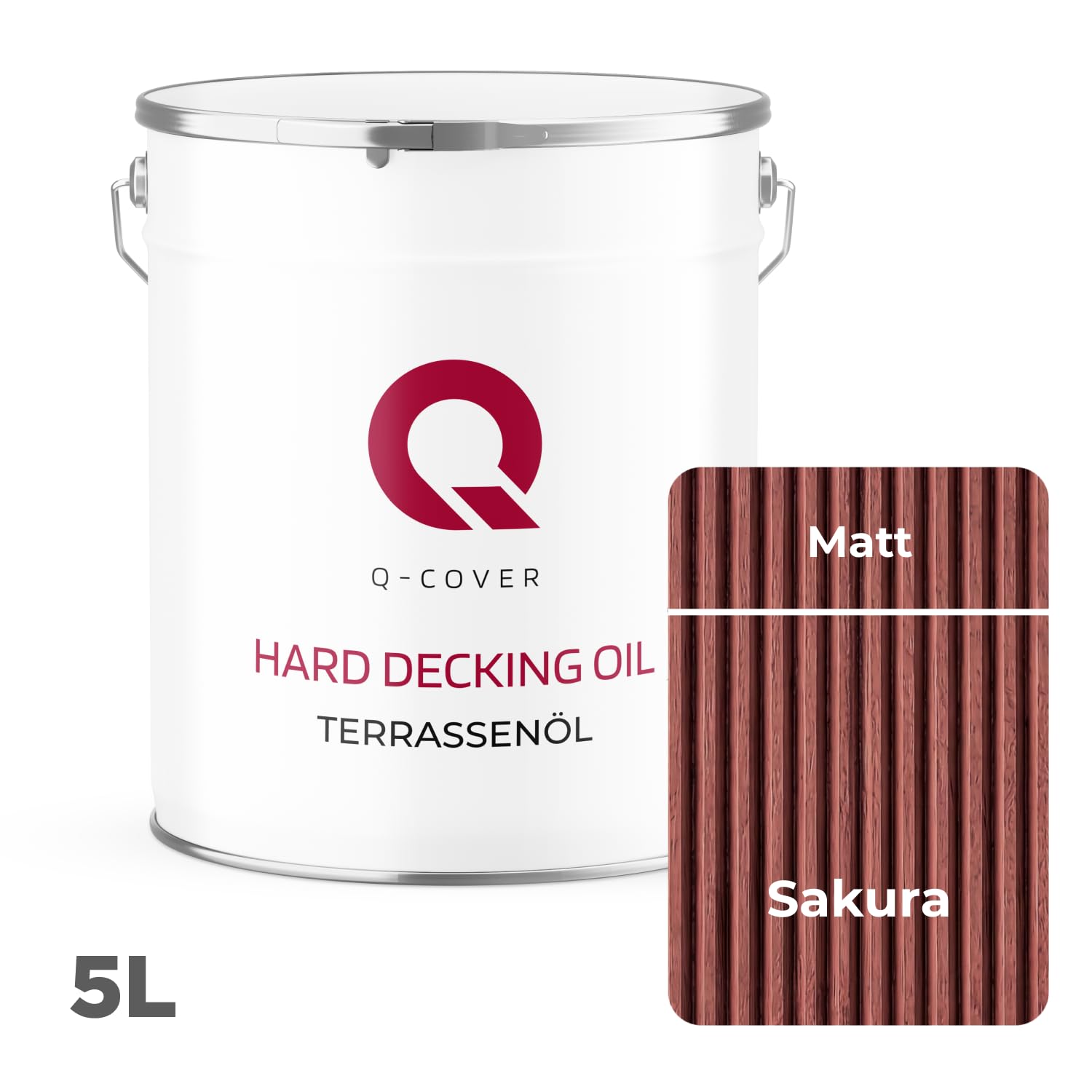 Terrassenöl Sakura Matt 5L — Wetterfest UV-beständig Hydrophob