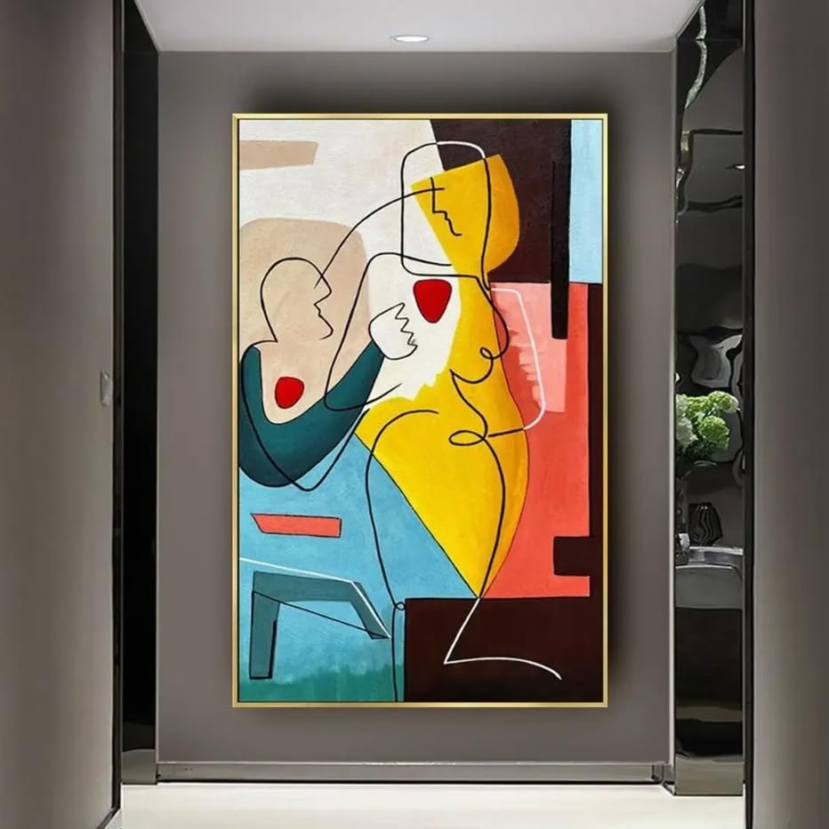 Affiche sur toile texturée scandinave classique de format 20x30 - 4