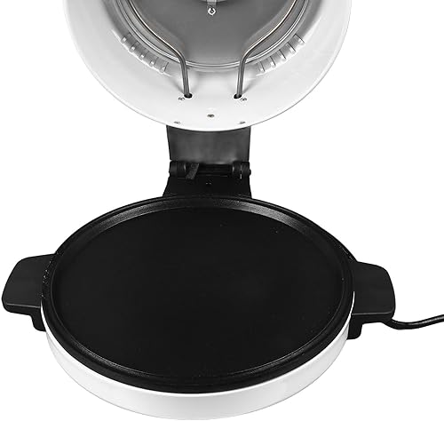 Miniatura 9 de Máquina de pizza de encimera de 12 pulgadas, horno de pizza eléctrico de 2000 W, tostadora portátil con cocción rápida y eficiente para costras