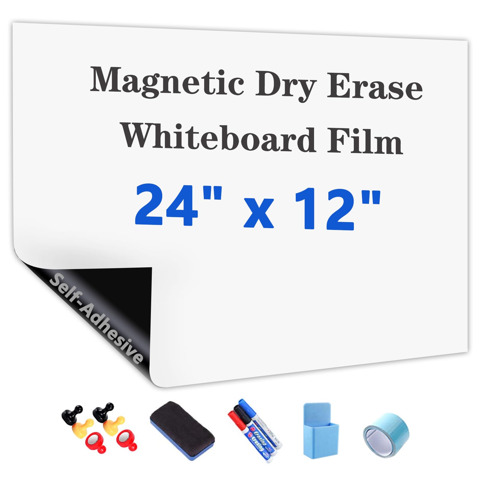 Magnetic White Board Film, 24