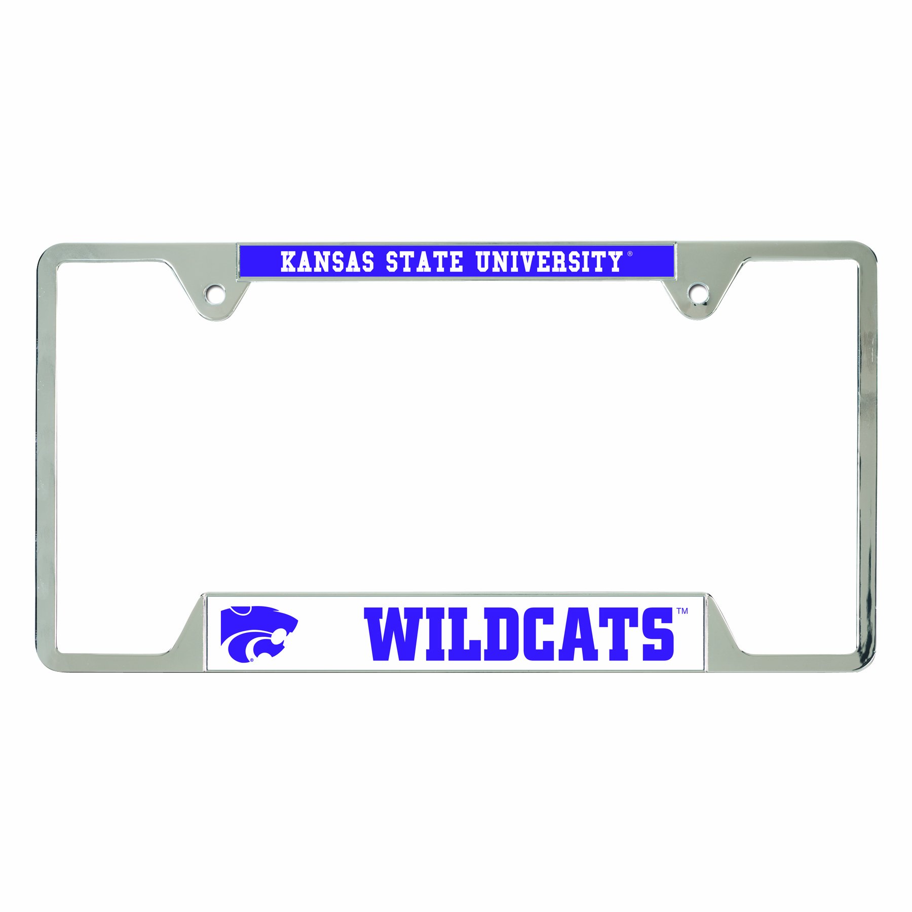 NCAA Kansas State Wildcats Metal License Plate Frame