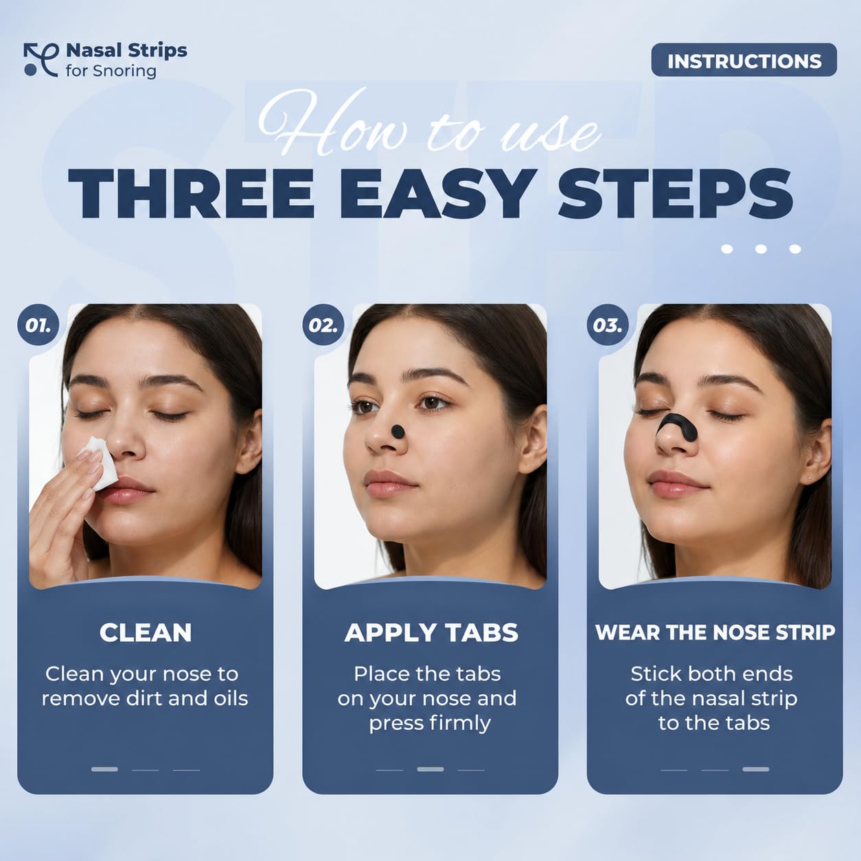 Extra Strength Nose Strips for Easier Breathing, Nasal Strips for Snoring, Comfortable Snoring Solution (Matte Black, 30Pcs)30 — Amazon image 5