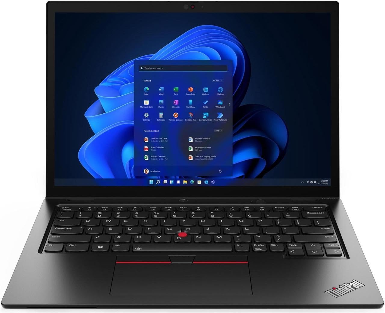 Lenovo ThinkPad T14 Gen2 Intel Core i7 1165G7 ​​16GB RAM 512GB SSD, Iris X Screen 14 Inch FHD IPS, Windows 10 Professional Black, 20W000RAAD, ThinkPad T14 Gen 2
