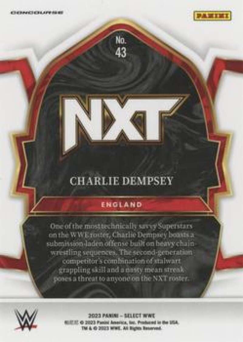 チャーリーページ Amazon.com: 2023 Panini Select #43 Charlie Dempsey NXT Concourse