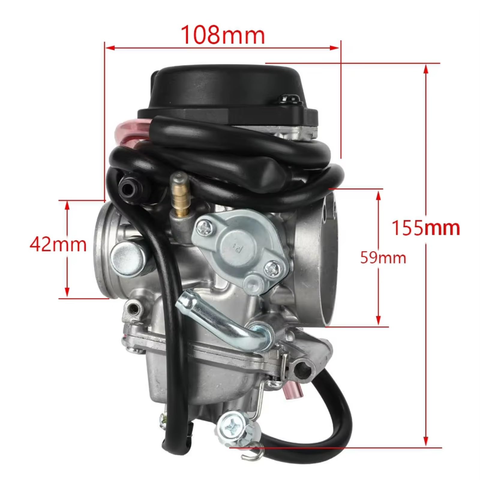 Kompatibel Mit Arctic Cat Für Dvx 400 2004–2008, Motorrad-Vergaser, Motorteile, Motorrad-Vergaser-Zubehör