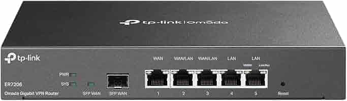 TP-Link ER7206 Omada ギガビットVPNルーター Amazon.com: TP-Link ER7206 Multi-WAN Professional Wired