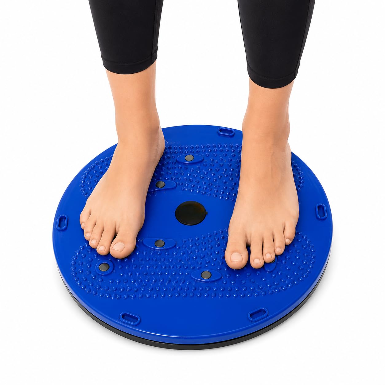 MAYOR Tummy Twister Ab Exerciser – Fat Reduction Fitness Equipment for Men & Women Waist Disc Twist Board Ab Exerciser (Blue)-image-45