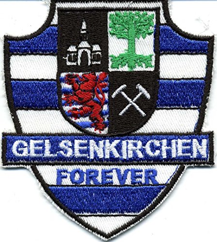 Targhetta Gelsenkirchen Forever easybiz 8 cm x