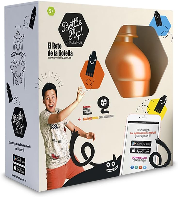 Toy Partner – Bottle Flip, Bottle Challenge, 23 x 25 cm (20010)