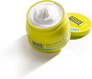 MOXIE BEAUTY Super Defining Curl Cream - 96% Hair Moisture Retained | For Curly &amp; Wavy Hair | Made With Mango Seed, Cocoa ...