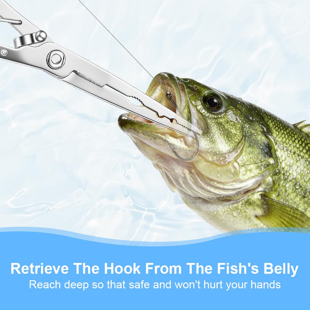 Alicates de Pesca Multifuncionales de Acero Inoxidable y Aleación de Aluminio con Hebilla