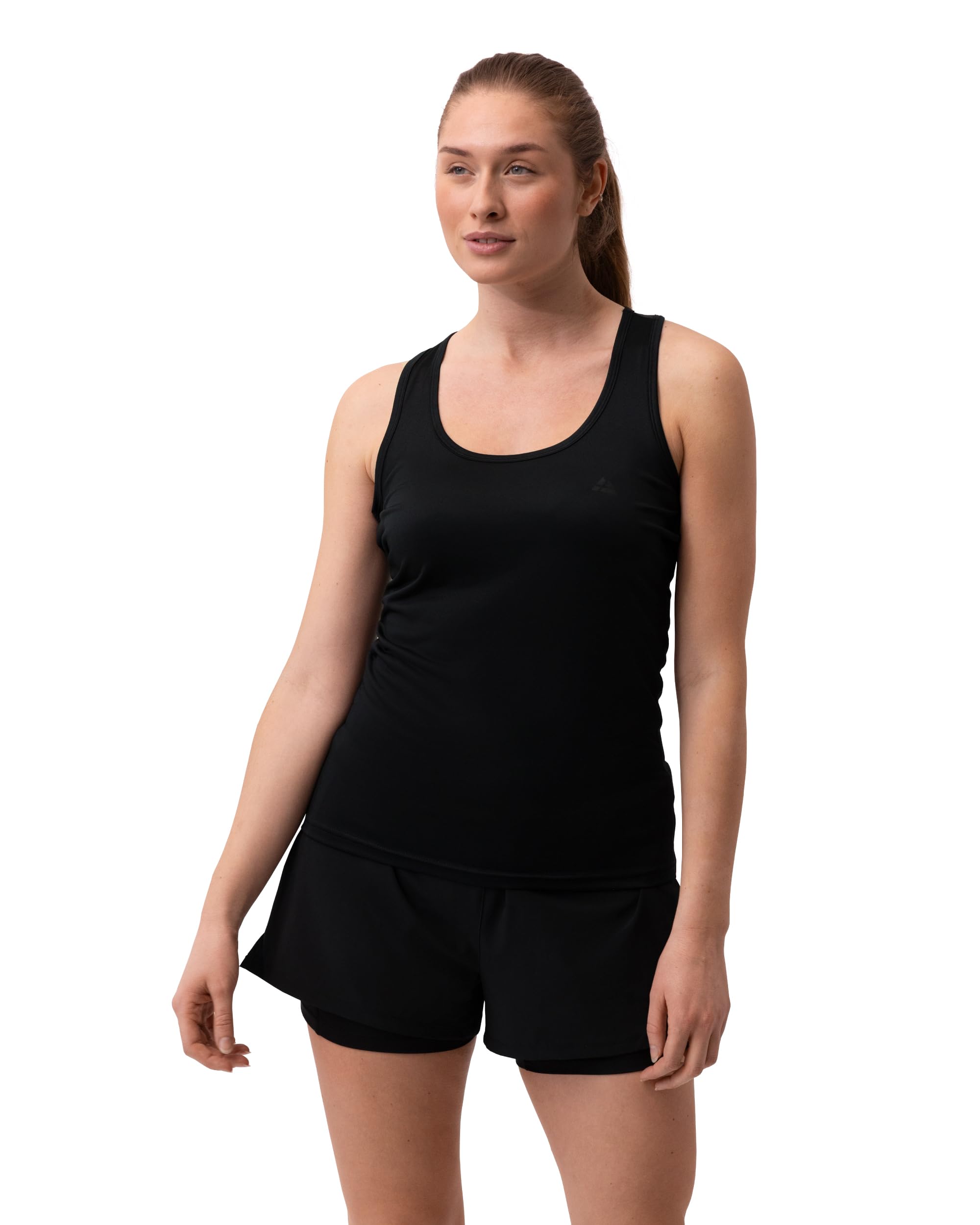 Danish Endurance Ärmelloses Sport-T-Shirt für Damen, Tank-Top, leicht & atmungsaktiv, Laufen & Fitness