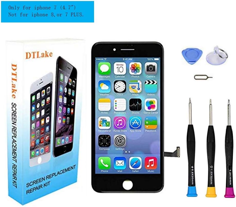Get Special Price Premium Screen Replacement Compatible iPhone7 4.7inch(Model A1660, A1778, A1779), LCD Complete Repair Kits, LCD Touch Digitizer Display Glass Assembly with Tools, Instruction (Black) Best Cyber Deals 🔥 Premium Screen Replacement Compatible iPhone7 4.7inch(Model A1660, A1778, A1779), LCD Complete Repair Kits, LCD Touch Digitizer Display Glass Assembly with Tools, Instruction (Black)