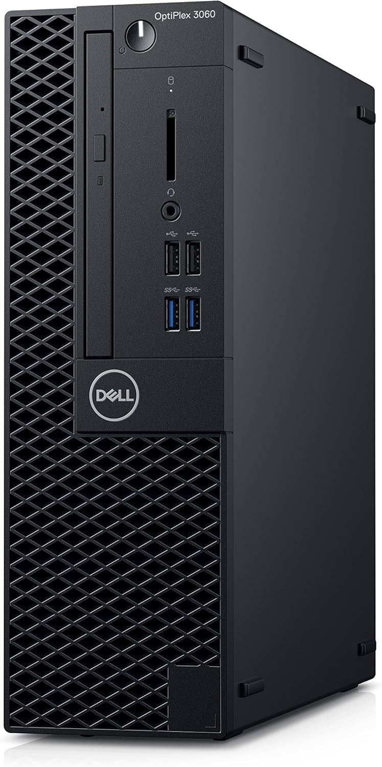 Dell Optiplex 3060 SFF Desktop Computer PC, Intel Core i5-8500, 16 GB RAM, 512 GB SSD, WiFi, Bluetooth, tastiera US QWERTY Windows, 11 Pro (ricondizionato)