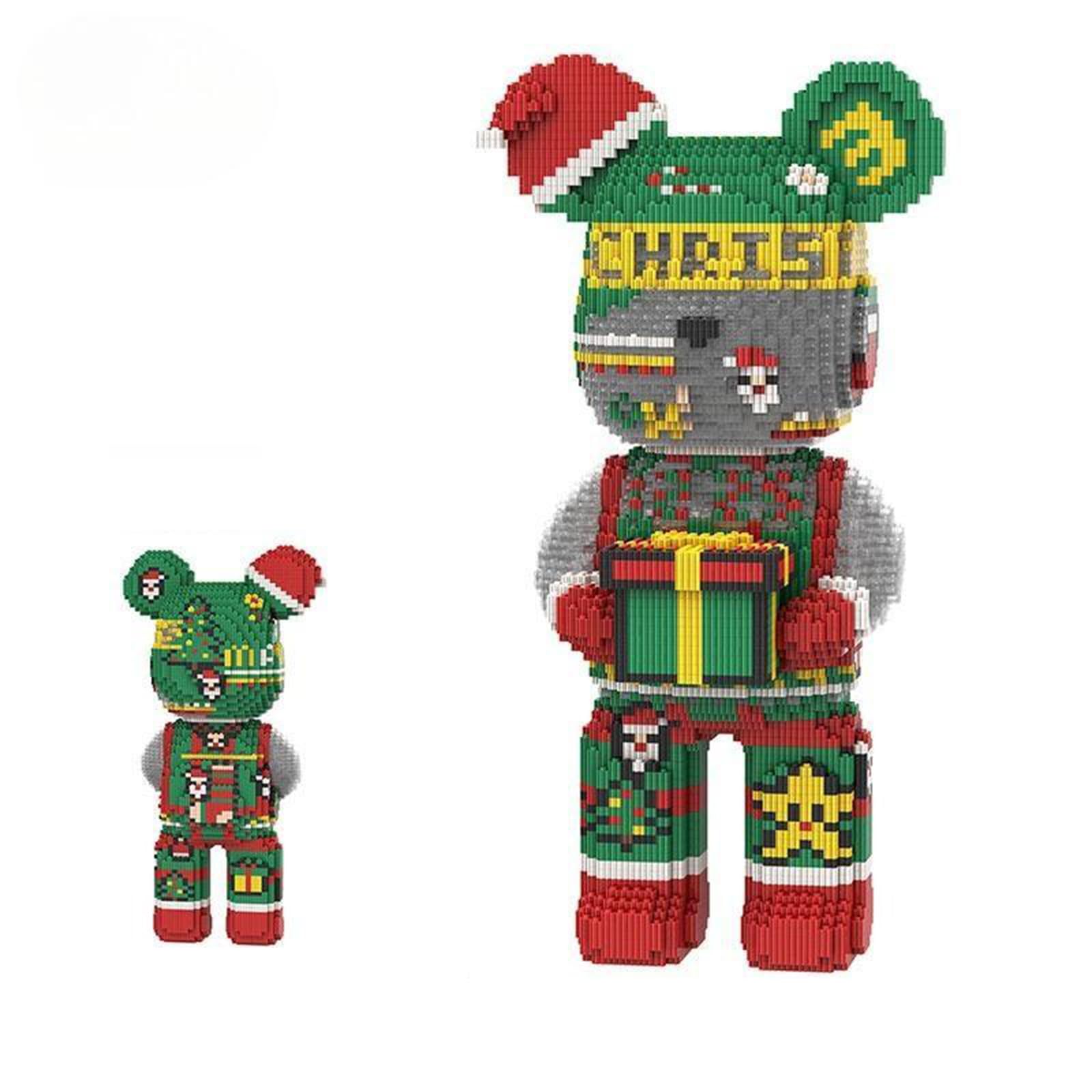 Amazon.co.jp: レゴのクマ クマのビルディングブロック 43cm MPIN TOY