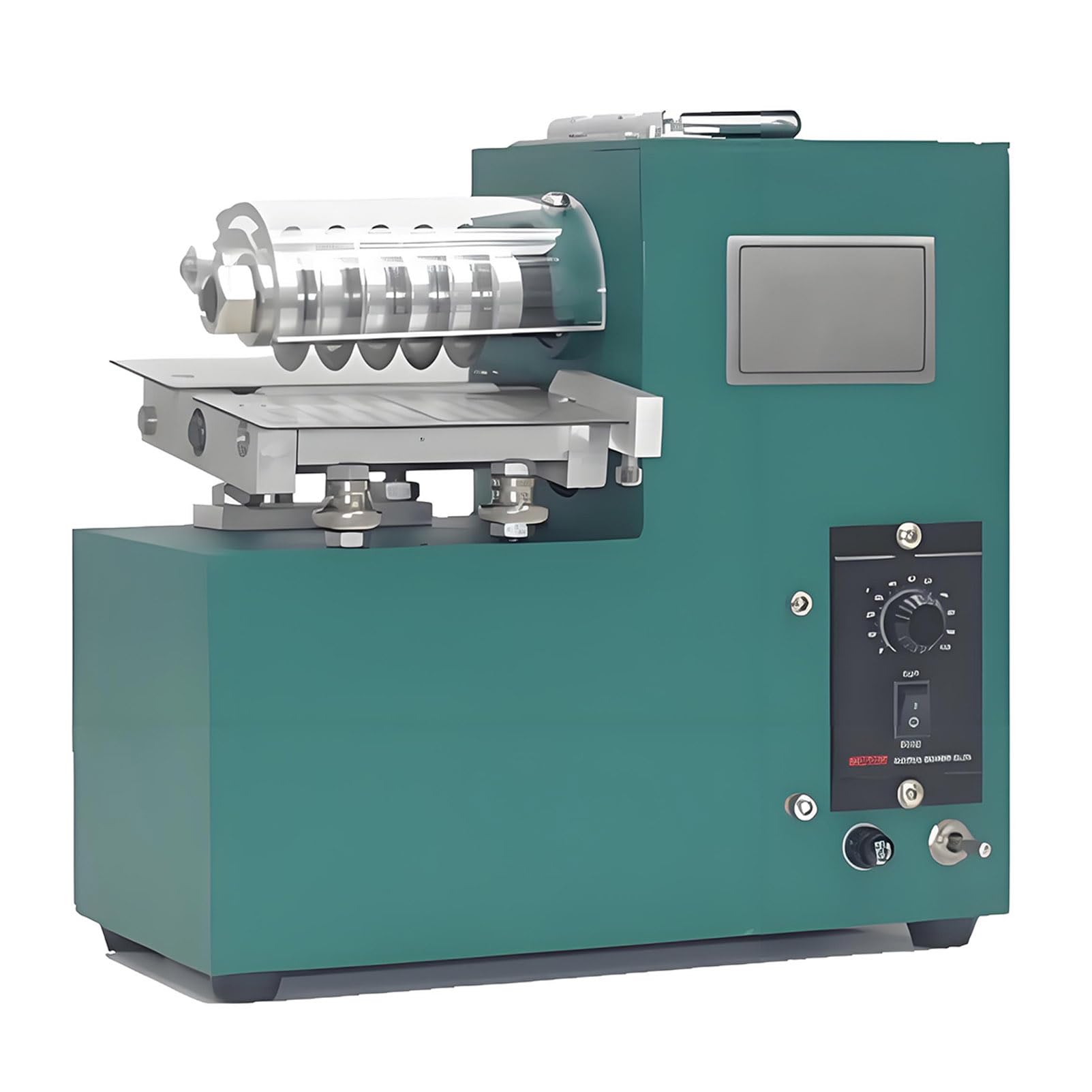 Leather Strap Cutting/Folding Machine,Bulk Cutting Adjustable Speed Leather Slitting Machine, Cutting width: 2-86mm&with 1/2/5/10mm Gasket, Strip Cutting Machine for Leather/Rubber/Sheet SingleHead