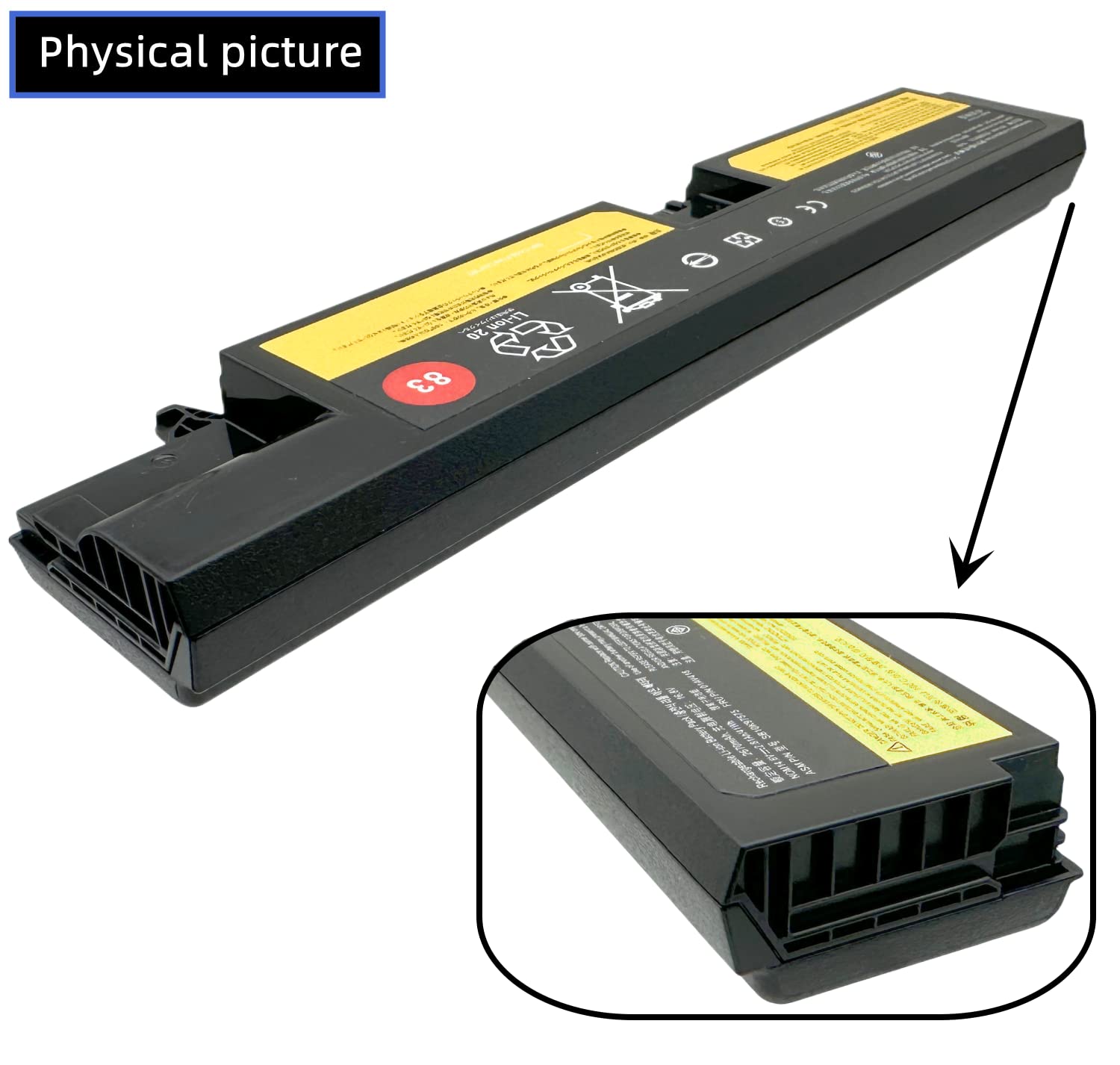 Yafda 01AV418 SB10K97575 Laptop Battery Replacement for Lenovo ThinkPad E570 E570C E575 Series 82 SB10K97571 SB10K97572 SB10K97574 01AV414 01AV415 01AV416 01AV417 4X50M33574 4X50M33573