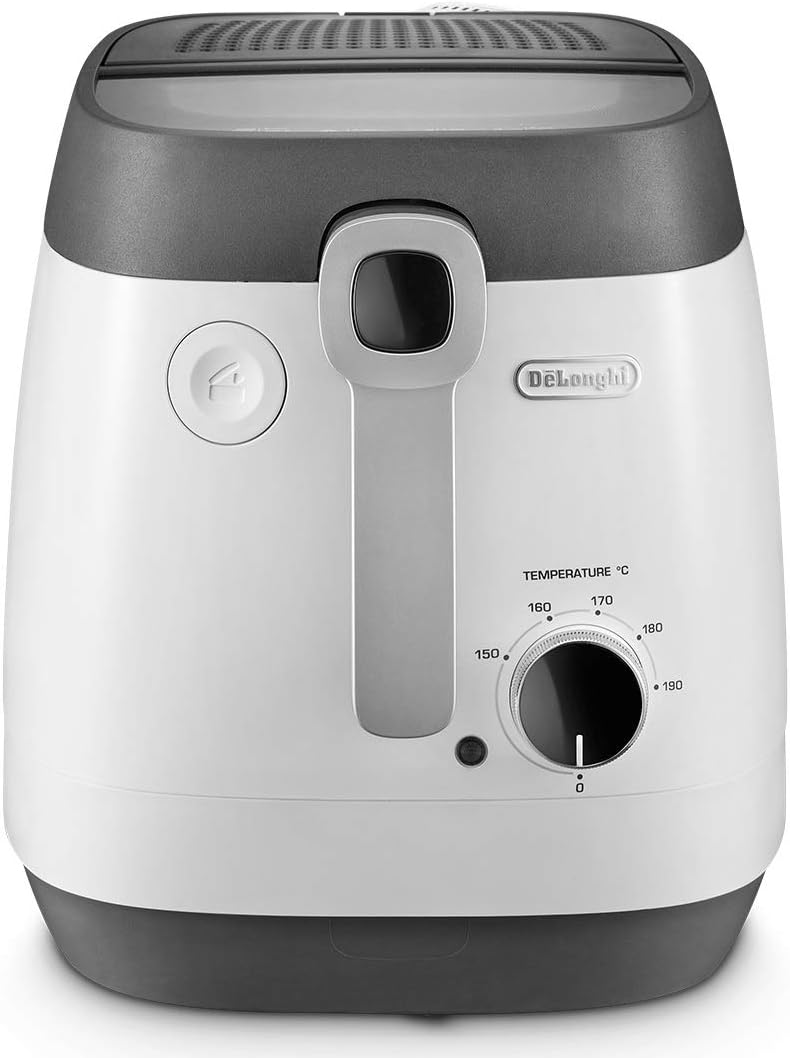 DeLonghi FS8065 Singolo Indipendente Friggitrice 3L 1800W Grigio, Bianco friggitrice DeLonghi FS8065 Singolo Indipendente Friggitrice 3L 1800W Grigio, Bianco friggitrice