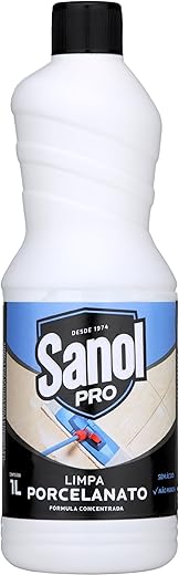 Sanol Pró Limpa Porcelanato 1 Litro Branco
