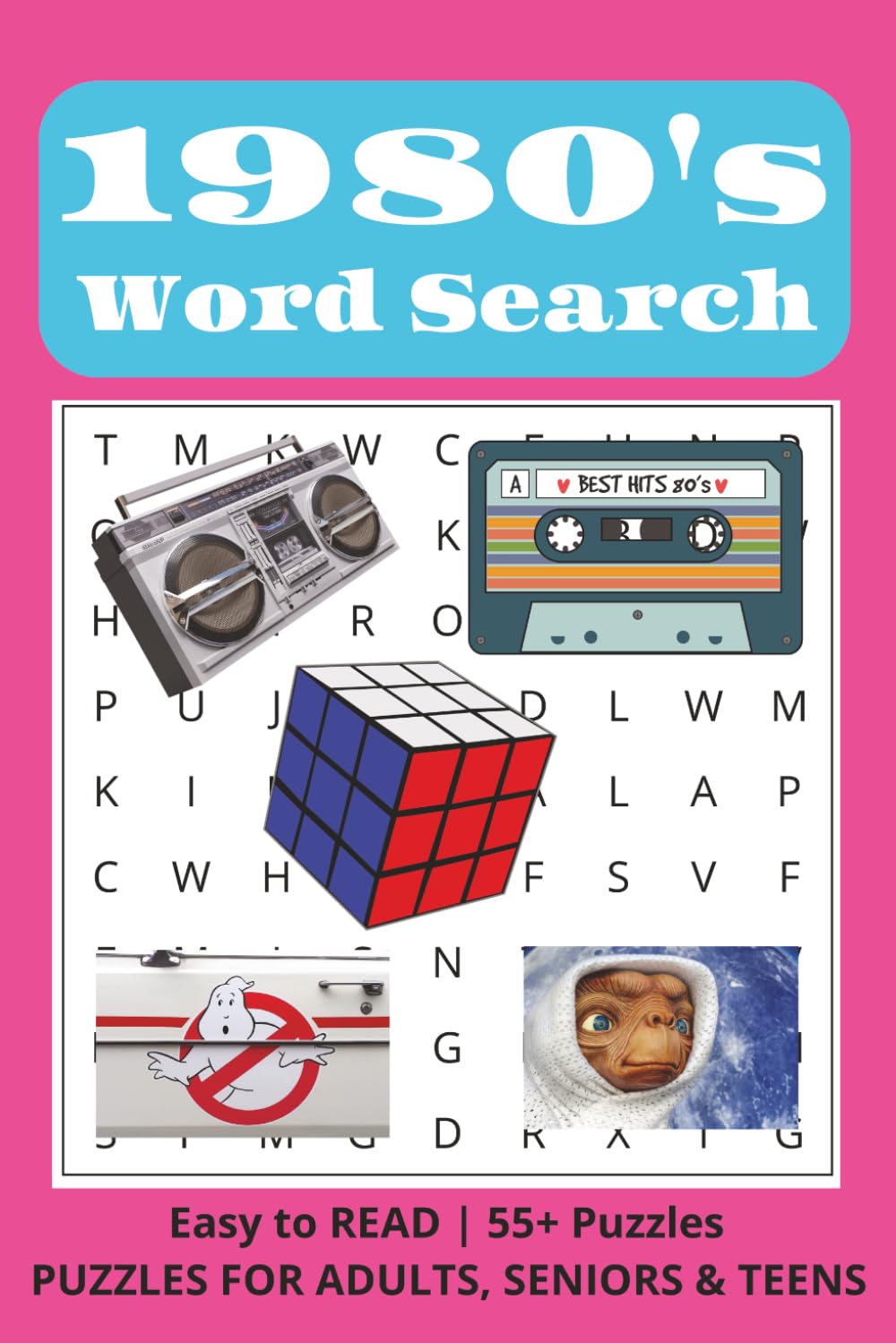 1980s Word Search: The Ultimate 1980s Nostalgia Word Search Puzzle Book (Decades of Nostalgia)