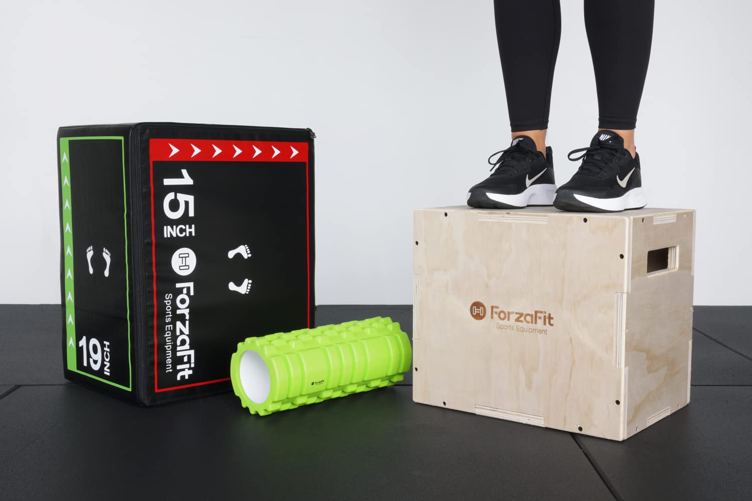 ForzaFit 3 in 1 Plyo Box Soft - 31 x 40 x 50 cm - Jumpbox für Krafttraining