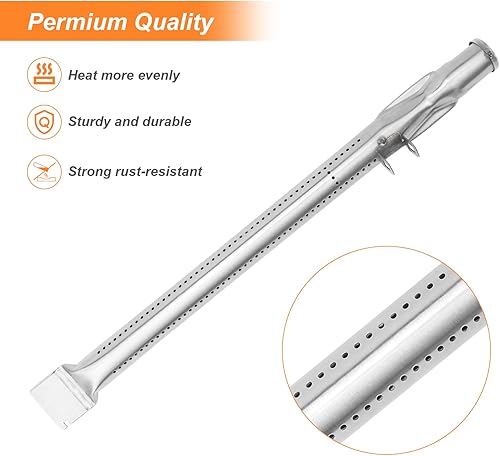 Miniatura 3 de Piezas de repuesto para parrilla Cuisinart GAS2456AS, GAS2556AS, GAS1456ASO, GAS1456BSO, GAS9456ASASO, GAS9556ASASO, GAS2420AS, quemador de