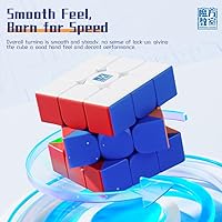 Vista 4 de BroMoCube MoYu Meilong Magnetic Speed Cube Set 2x2 3x3 4x4 5x5 WCA Competition and Educational Cube Bundle Box for Gift Toys