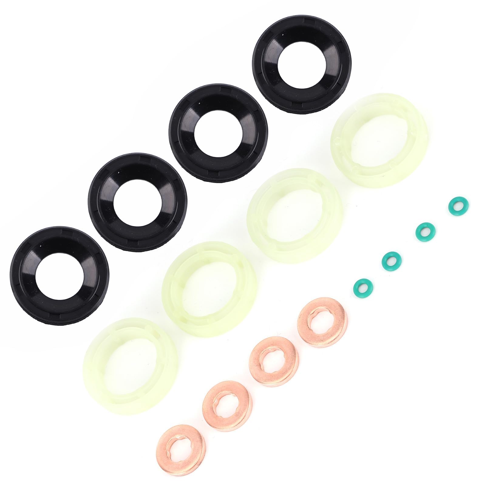 Ten zestaw uszczelek wtryskiwaczy, ten zestaw o-ringów wtryskowych do dyszy wtryskowej, uszczelka O-ring 1314368, zamiennik do C2 C3 C4