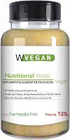 W Vegan Nutritional Yeast Flocos Sabor Parmesão Free 120G