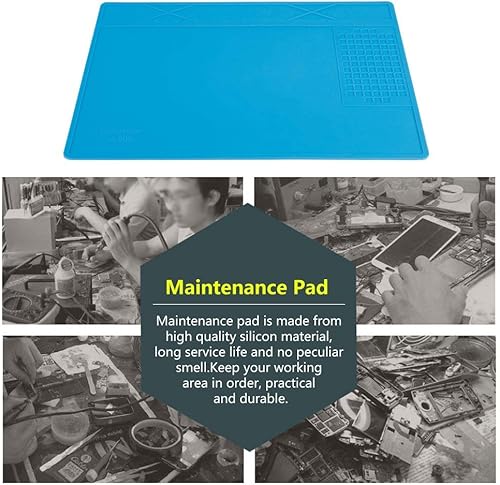 Miniatura 4 de Almohadilla de aislamiento térmico antiestática, almohadilla de mantenimiento resistente al calor, aislamiento de escritorio, alfombrilla de