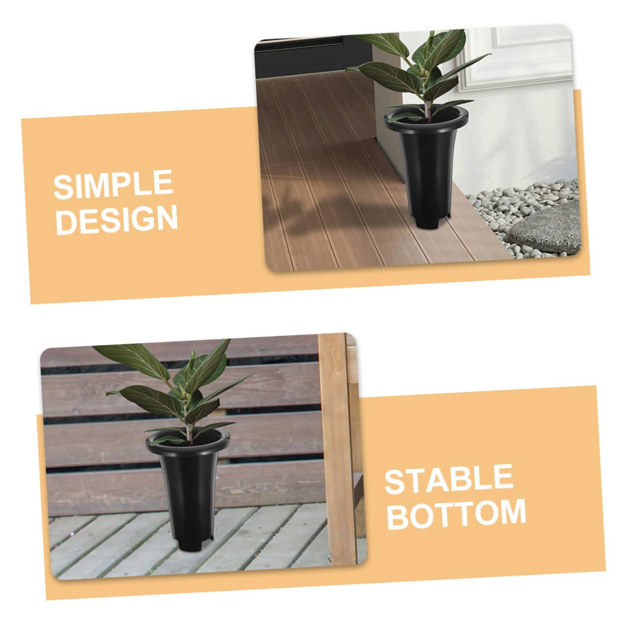 Toyvian 10pièces Jardinière Plastique Pots De Semis pour Plantes Extérieur Pots Extérieur pour Plantes De Pépinière pour Succulentes