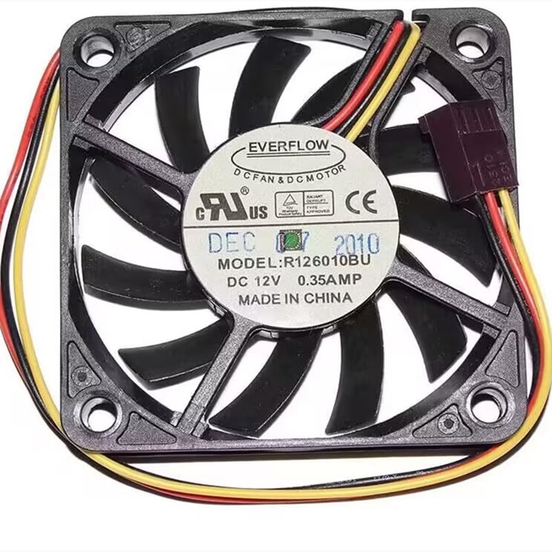 R126010BU 12V 0.35A 3Wire 6010 Cooling Fan