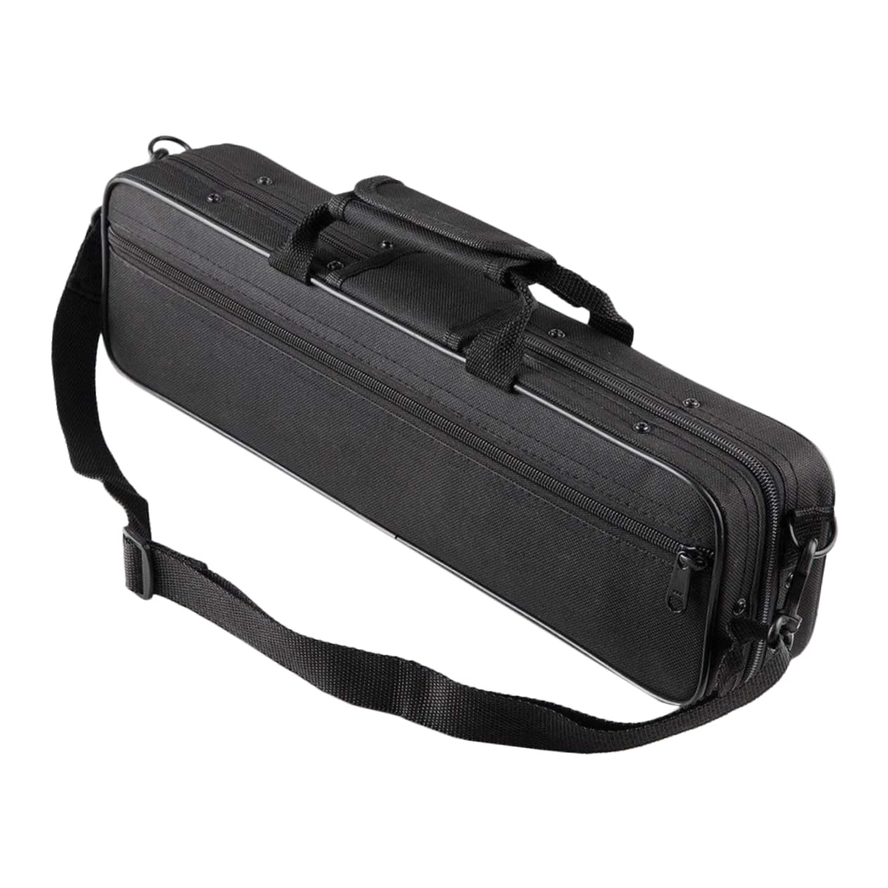 Genérico 1 Pc Bolsas De Flauta Bolso De Tipo Flauta Rígida Para Flauta Cañas De Clarinete Soporte De Clarinete Bolsa De Flauta Bolsa De Concierto De Trompeta Bajo Lienzo Black