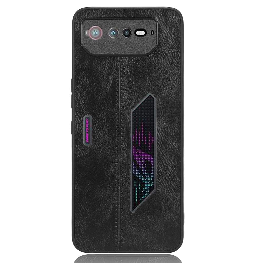 EasyShow Handyhülle Für Asus ROG Phone 6 – Ultra-dünne Dermatoglyph-Hülle Mit Vollem Schutz, Kompatibel Mit Wireless Charging