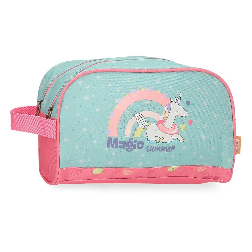 Enso Magic Summer Neceser Dos Compartimentos Adaptable Multicolor 26x16x11 cms Poliéster by Joumma Bags