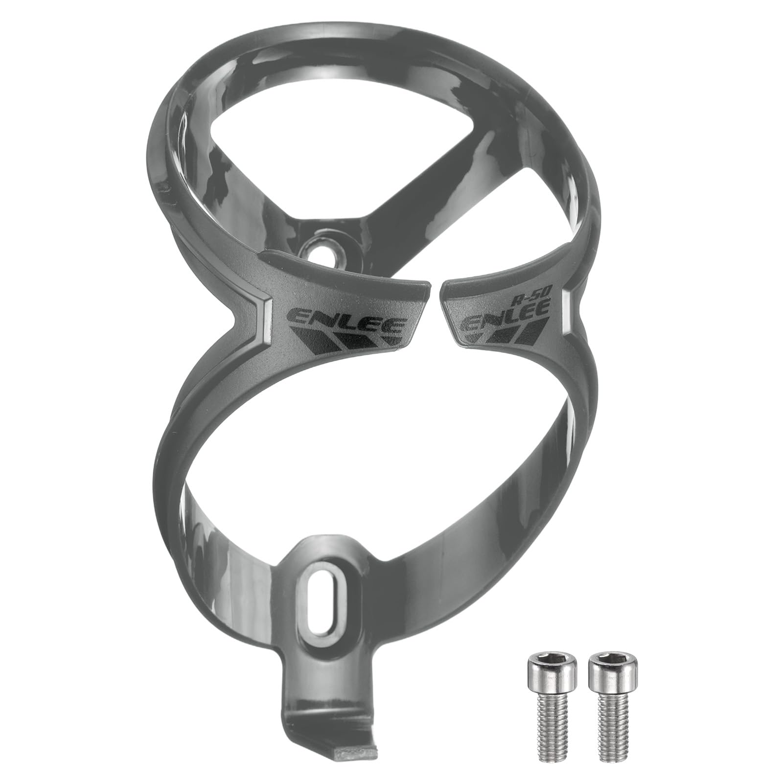 sourcing map Bicycle Water Bottle Holder Ultra Lightweight Universal Bike Bottle Cages Cycling Cup Holder for MTB Road Gravel, Grey โ image 1