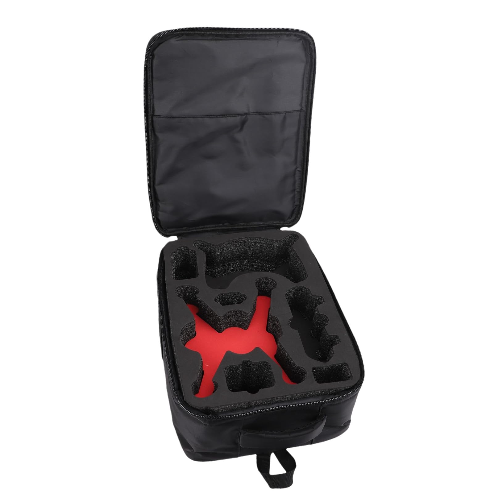 SIXRUN Etui FPV Płócienny futerał do Przenoszenia FPV 33 X 40,5 Cm z Wieloma Przegródkami Bezpieczne Zamknięcia Lekki Przenośny Schowek na Akcesoria do Dronów Piloci Podróżujący na Zewnątrz