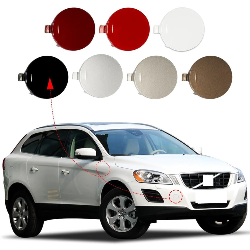 Osłona haka holowniczego przedniego zderzaka zaślepka do Volvo XC60 2009-2013 39854961 30763409 części zamienne do samochodów