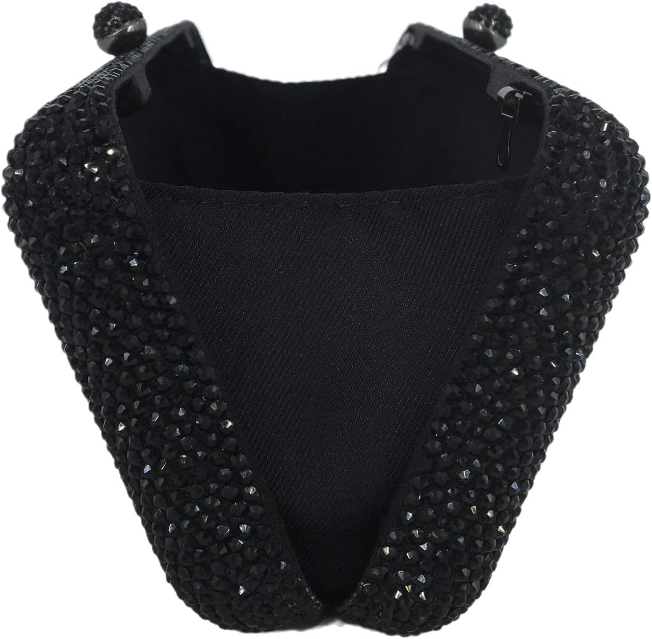 Boutique De FGG Evening Bags and Clutches Women Formal Crystal Clutch Handbags Wedding Rhinestone Clutch Purse,Mini - Image 6