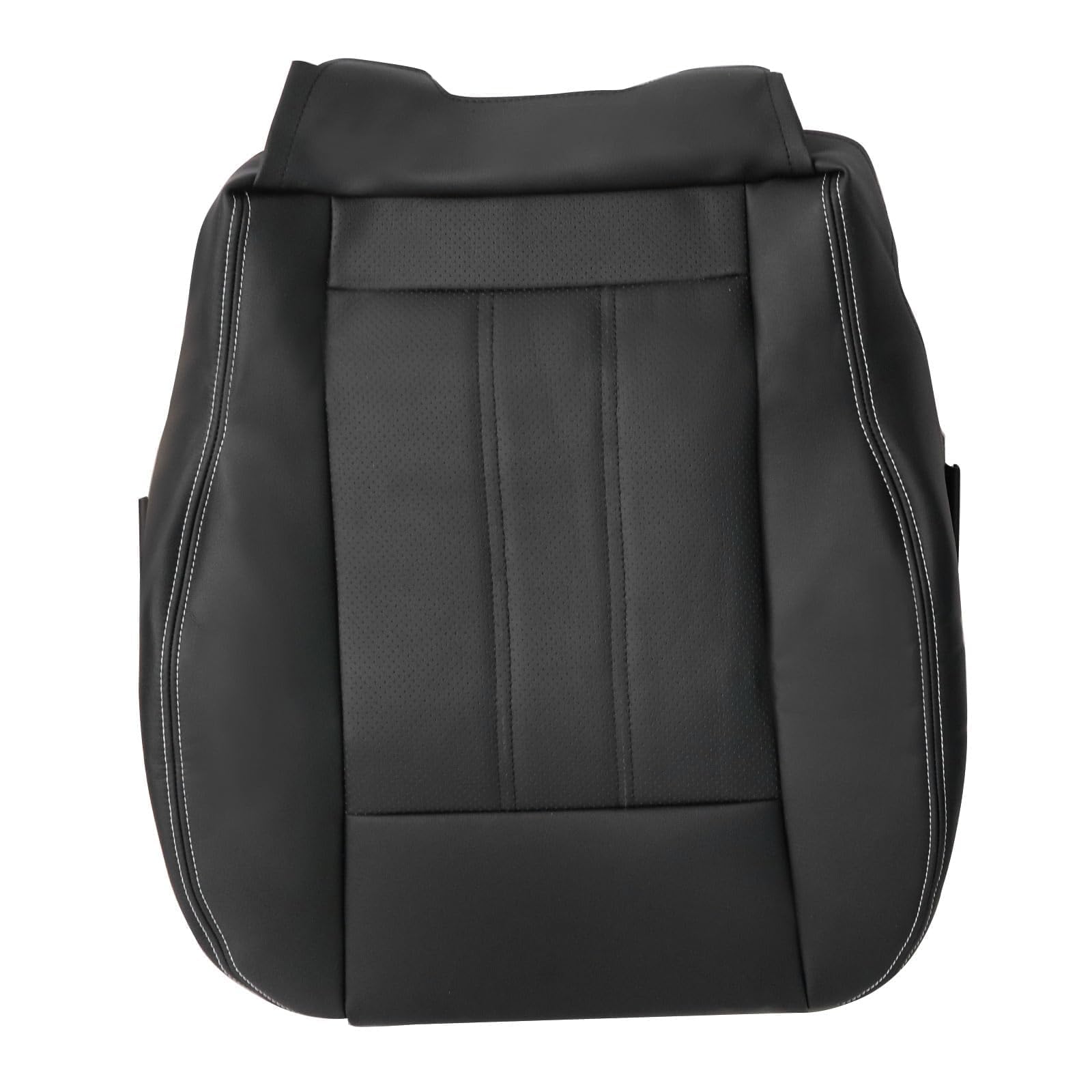 GXARTS Driver Or Passenger Side Bottom Lower Replacement Perforated Leather Seat Cover Black Fit for Chrysler Town & Country 2011 2012 2013 2014 2015 2016 Fit for Dodge Grand Caravan 2008 2009-2020