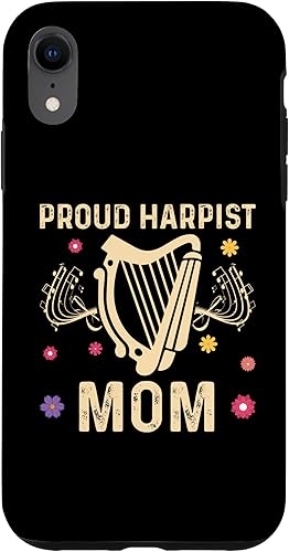 iPhone XR Proud harp girl mom  Jaw Harp Lire Harp harpist Case