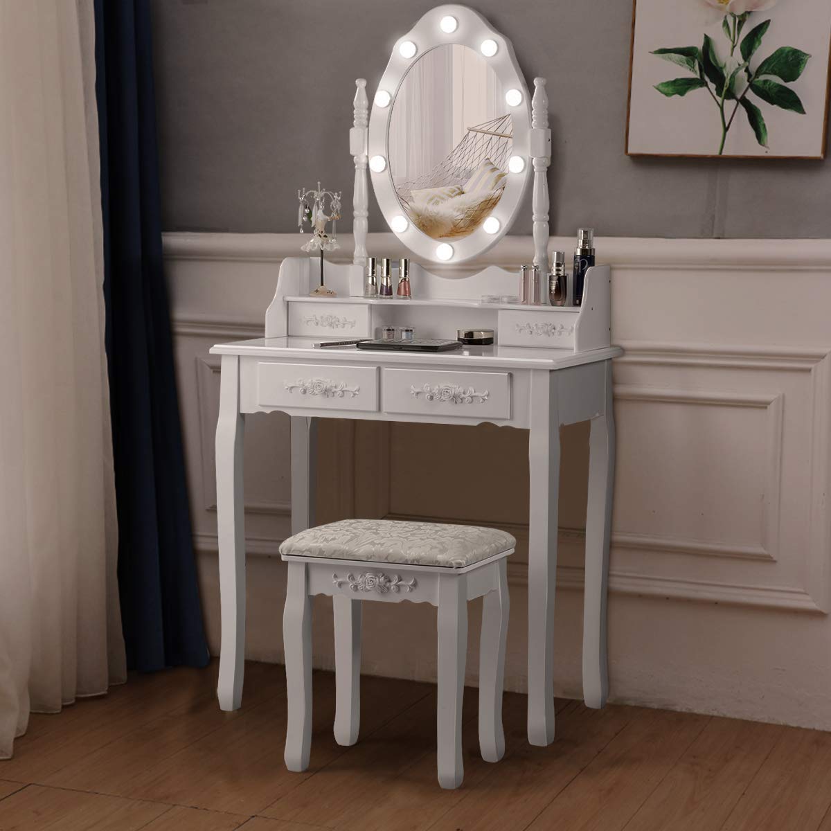 Make up-tafel kruk - meubels outlet