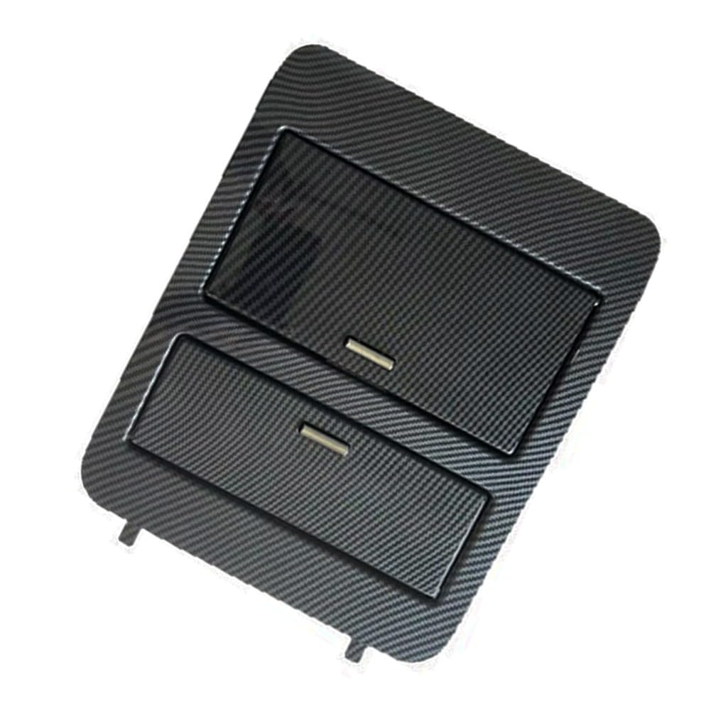 Portabicchieri per consolle, 23164631 Cestino portaoggetti per bevande, in fibra di carbonio, sostituzione diretta per chevy per gmc per silverado per tahoe per yukon 2007-2014