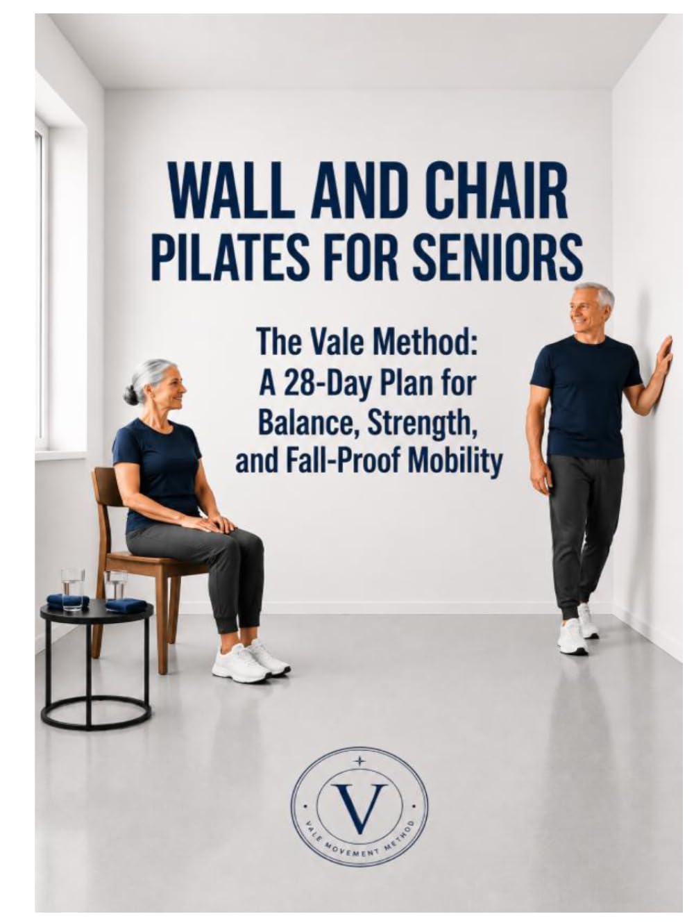 WALL AND CHAIR PILATES FOR SENIORS: The Vale Method: A 28-Day Plan for Balance, Strength, and Fall Resilient Mobility