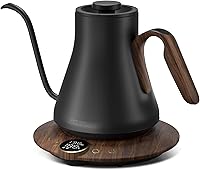 Vista 1 de Hervidores eléctricos, hervidor eléctrico de cuello de cisne INTASTING, control de temperatura ±1℉, interior de acero inoxidable, calentamiento