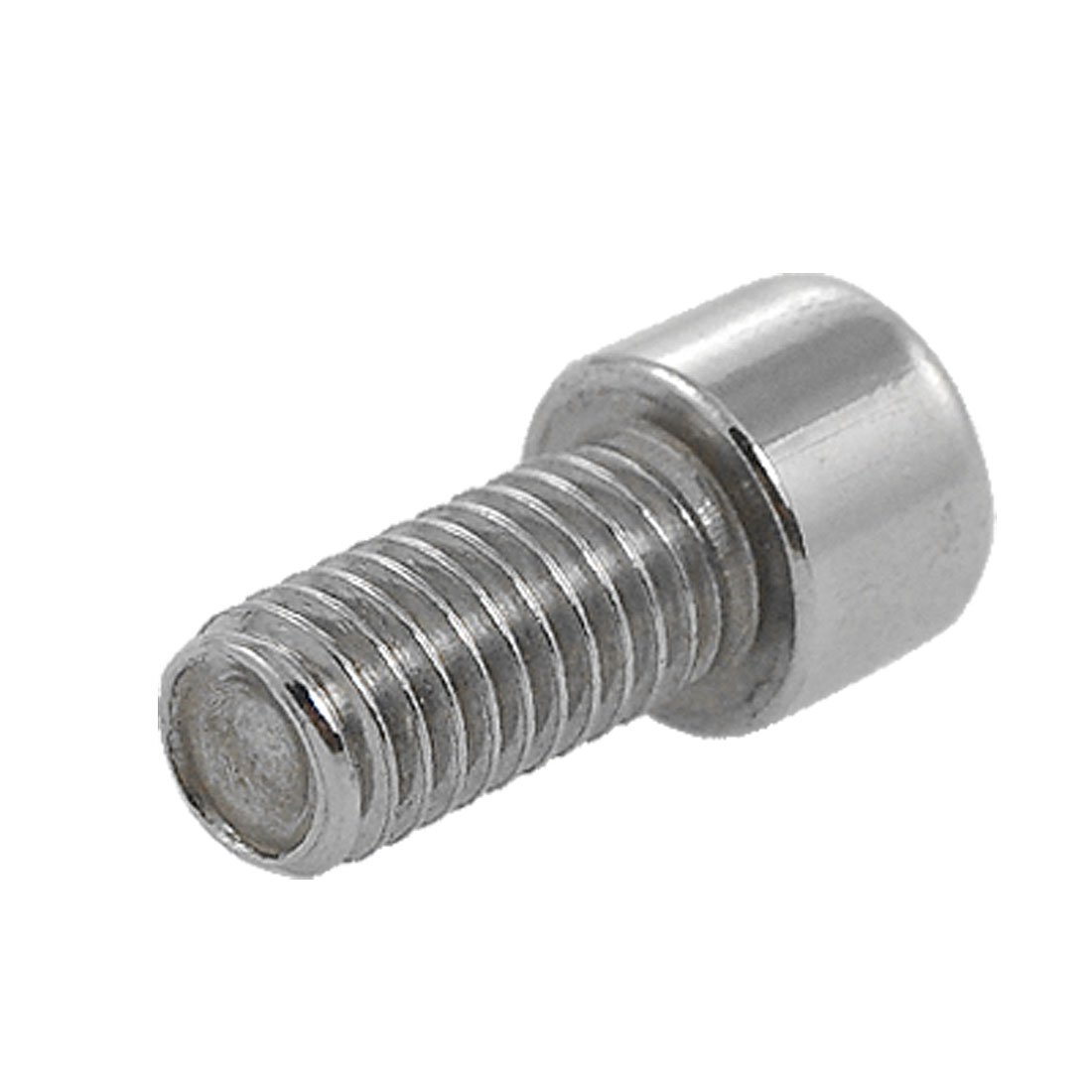 Uxcell Silver Sourcingmap 5/32" X 25/64" Tone Hex Socket Head Bolt Screws 5 Pcs