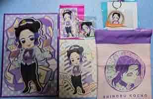 鬼滅の刃 胡蝶しのぶ モクテルバー ポスター ロト 線画 原画