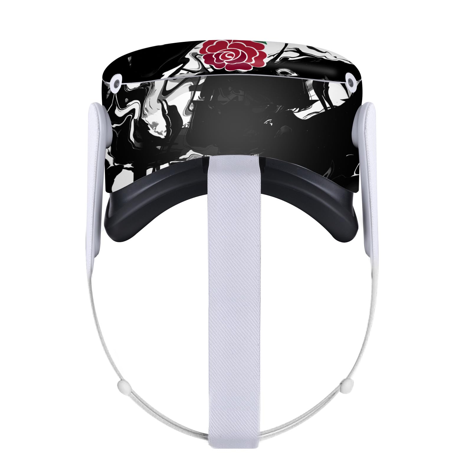 Head Case Designs Officially Licensed England Rugby Union White Marble Logo Art and Typography Vinyl Sticker Skin Decal Cover Compatible with Meta Quest 2